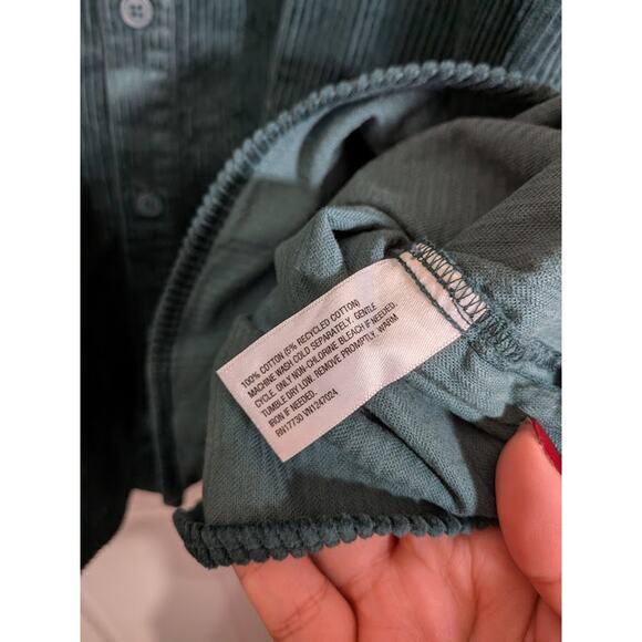 Woodland green Corduroy 5x From original use - Picture 5 of 6